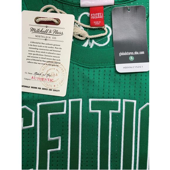 Celtics 2012 Kevin Garnett #5 Jersey 2XL Mitchell & Ness NEW Collectors Item - Picture 5 of 9